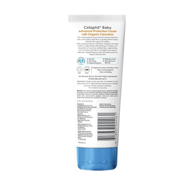 Cetaphil Baby Cream 85g, Gentle moisturizer - Image 2