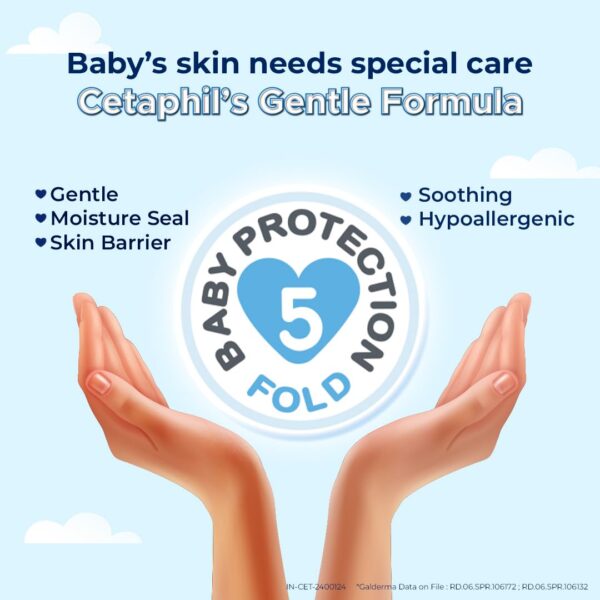 Cetaphil Baby Moisturizing Lotion 400ml - Image 2