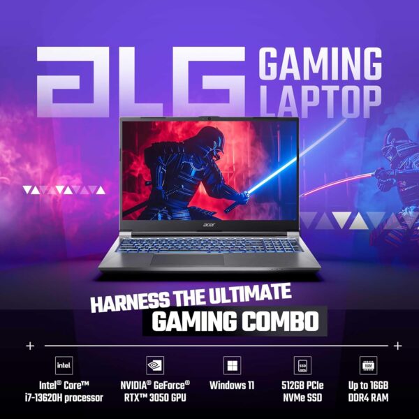 Acer ALG Gaming Laptop 13th Gen AL15G-53 - Image 3