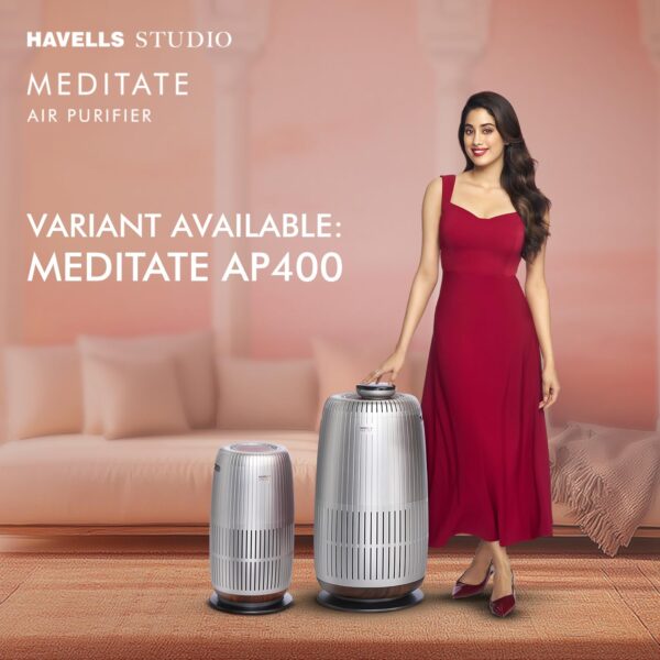 Havells Studio New Launch Air Purifier for Home,AQI Display,