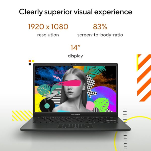 ASUS Vivobook Go 14 | Ryzen 3 7320U | 14" FHD | 8GB RAM | 512GB SSD | Win 11 | Office 2021 | 1.38 kg - Image 3