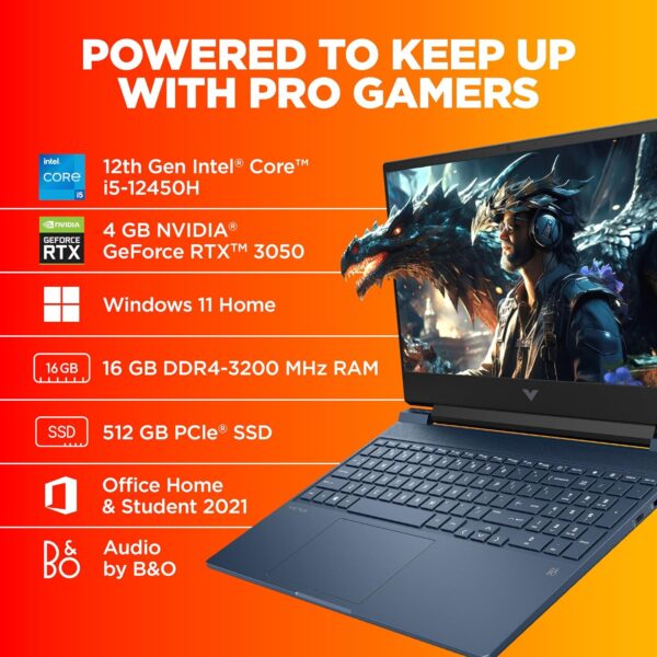 HP Victus Gaming Laptop 12th Gen i5 - Image 2