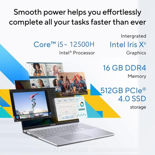 ASUS Vivobook 16" FHD+ (i5-12500H, - Image 2