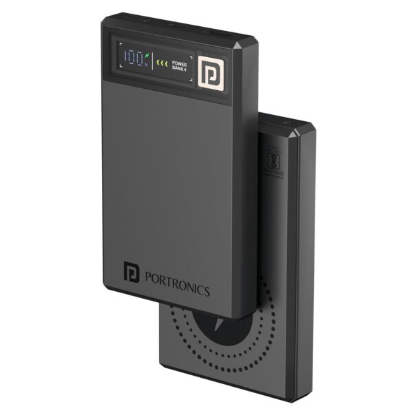 Portronics Luxcell MagClick 10k - 10000mAh Magnetic Wireless Power Bank