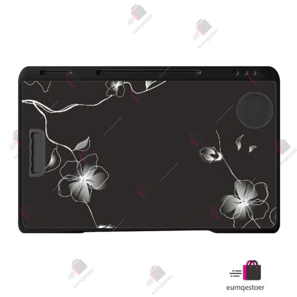 TORT Multipurpose Folding Table: Office, Home, Study, or School (Black Flower Coated) - Image 5
