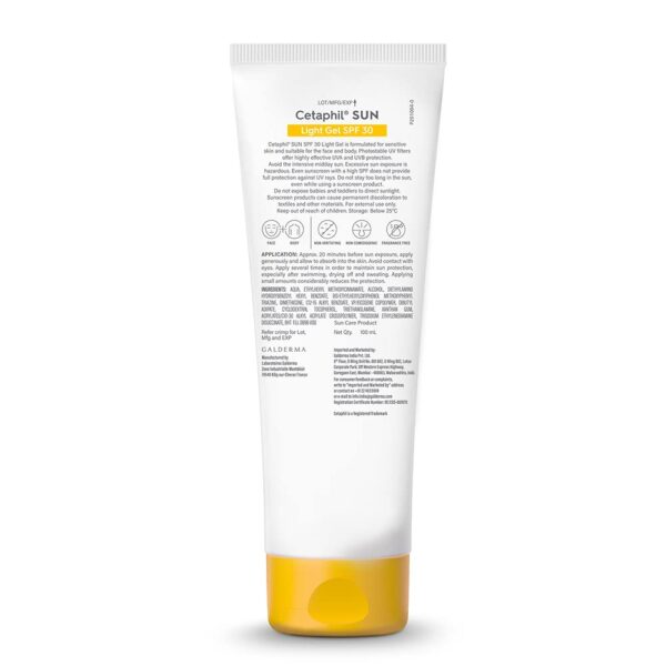 Cetaphil Sun SPF 30 Sunscreen Gel (100ml) - Image 2