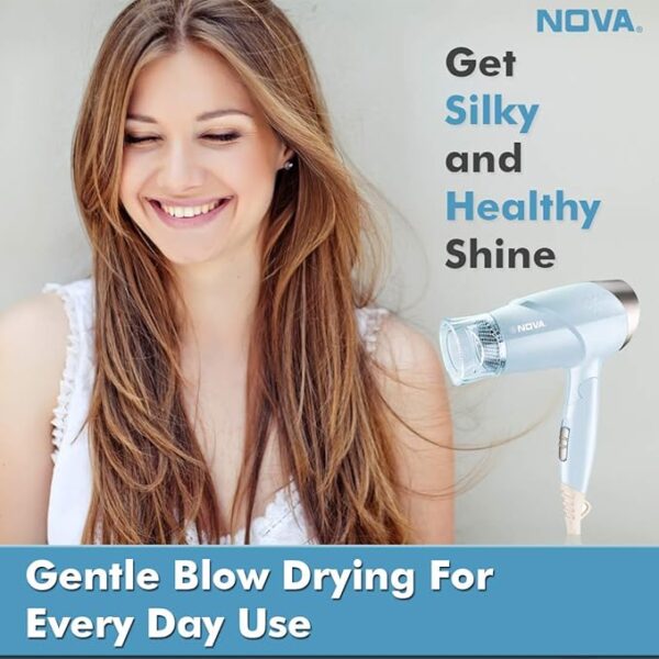Nova NHP 8203 1400 W Hot & Cold Hair Dryer - Image 3
