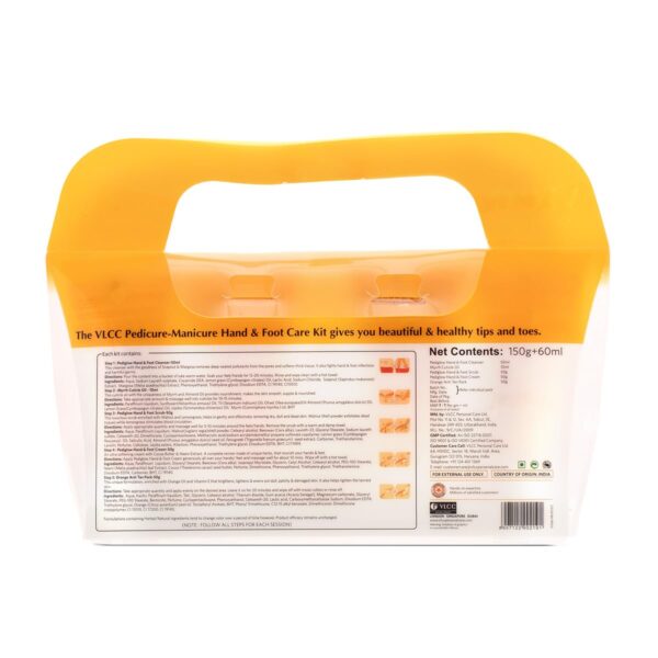 VLCC Pedicure-Manicure Kit | Removes Dirt, Dead Skin | Softens & Nourishes Hands & Feet | 150g + 60ml. - Image 6