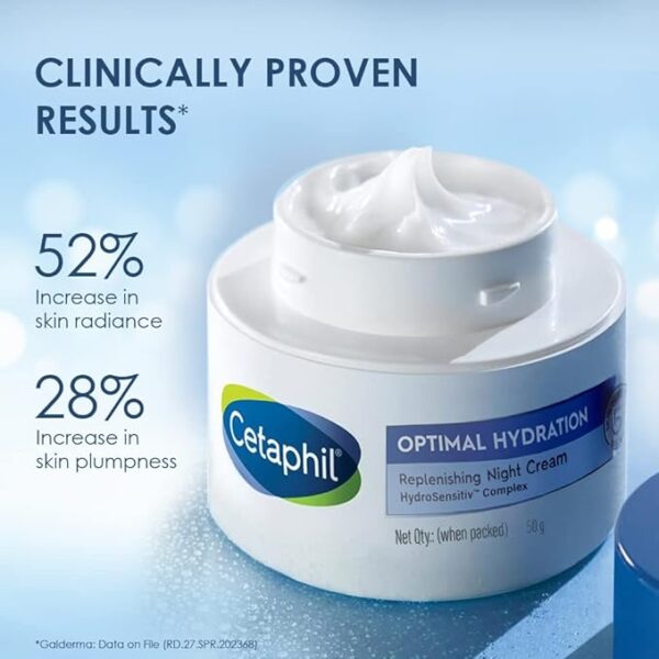 Cetaphil Optimal Hydration Night Cream (50g) - Image 2