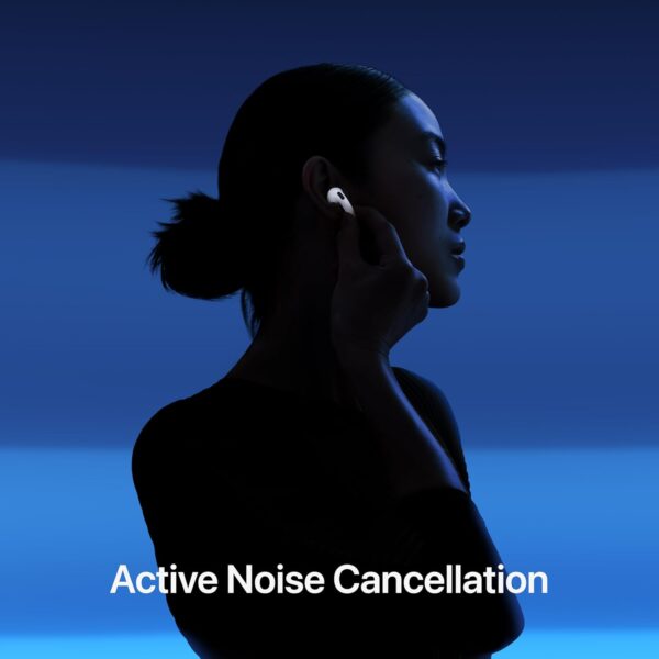 (Refurbished) Apple AirPods 4: ANC, Adaptive Audio, Spatial Audio, USB-C Charging, H2 Chip - Image 3