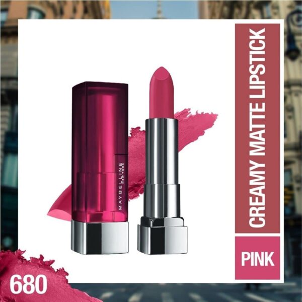 Maybelline Matte Lipstick, Mesmerizing Magenta ,3.9g