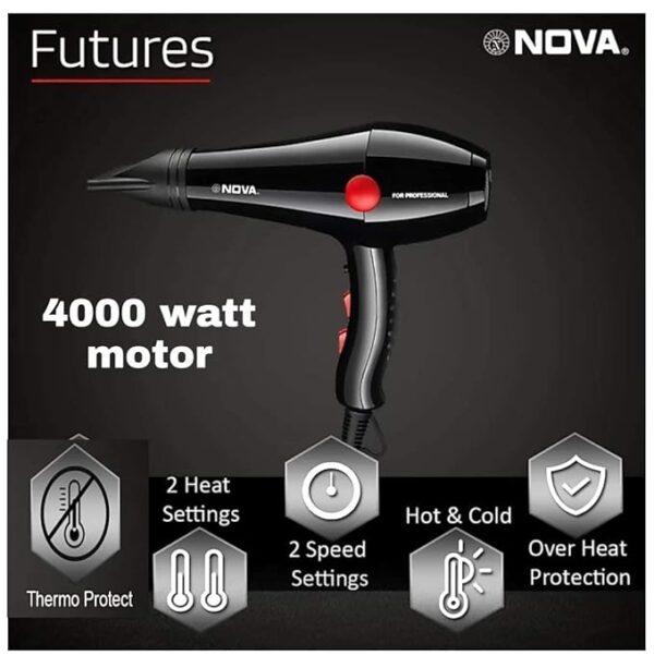 URBANNOVA Professional Hair Dryer 2000W - Image 2
