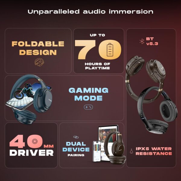 Noise 3 On-Ear Wireless Headphones - Image 3