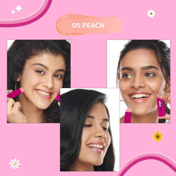 SUGAR POP Nourishing Lip Balm Peach 4.5g - Image 4