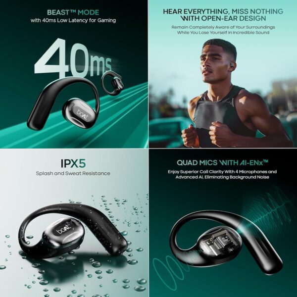 boAt Airdopes Progear Open-Ear Earbuds - Image 2